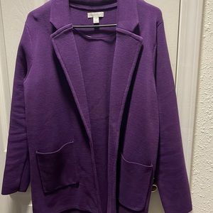 Rich Purple jacket - size large